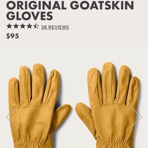 Filson Original Goatskin Gloves